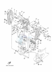 FL115BETX drawing FRONT-FAIRING-BRACKET