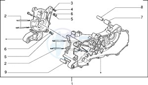 Zip 50 RST drawing Crankcase