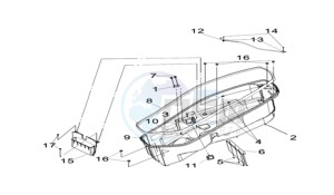 JOYMAX Z 300I ABS (L9) EU drawing LUGGAGE BOX ASSY