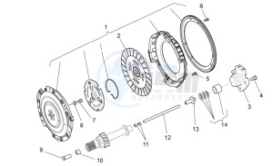 Norge 1200 IE 8V Polizia Stradale drawing Clutch