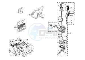 SPEEDFIGHT - 100 cc drawing CARBURETOR