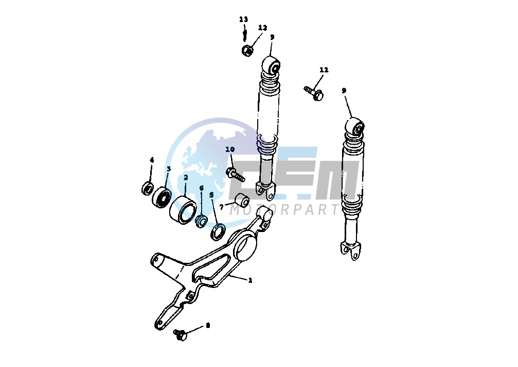 REAR SHOCK ABSORBER