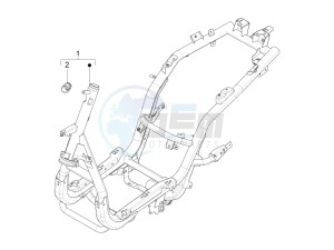 FLY 150 4T 3V IE (NAFTA) drawing Frame/bodywork