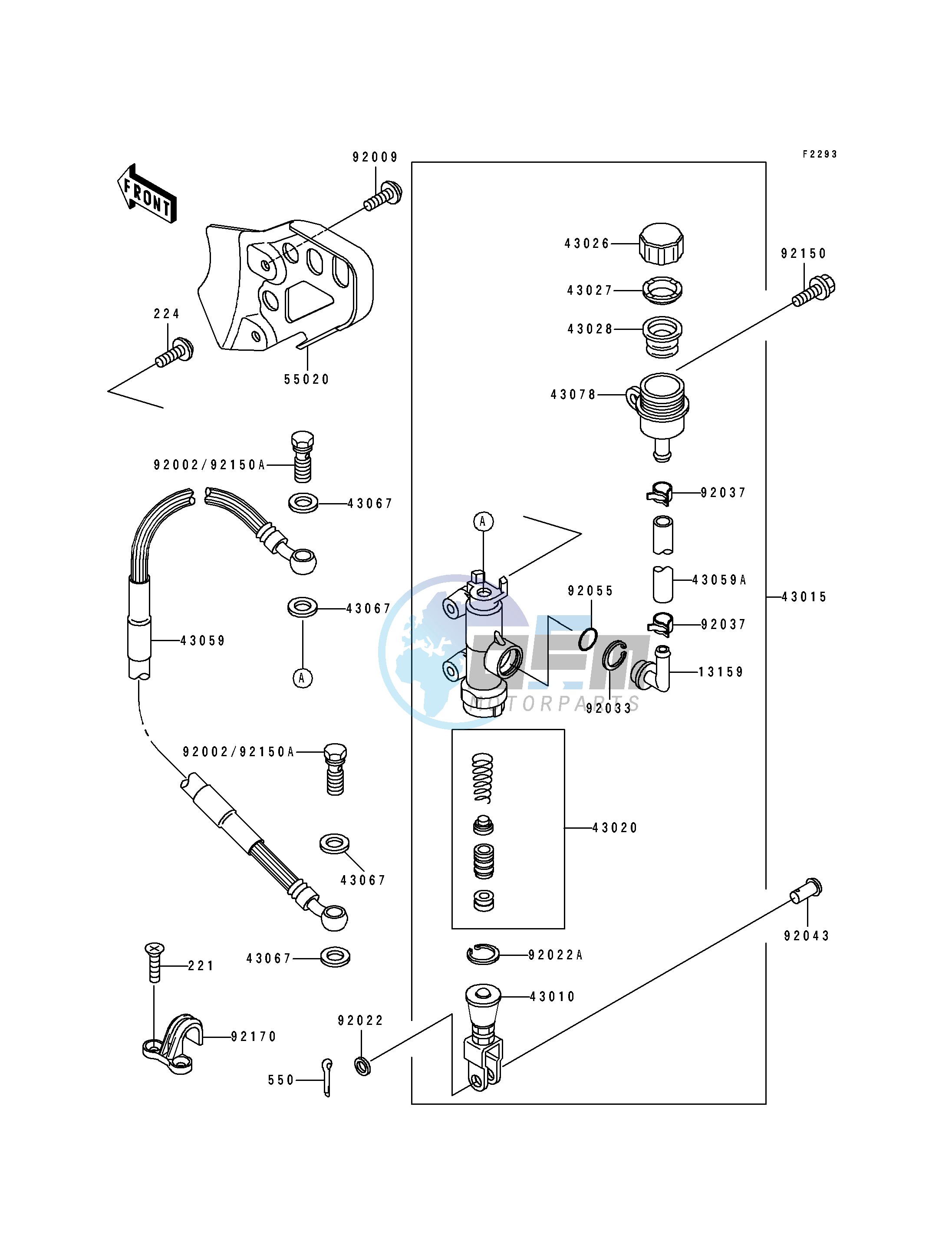 REAR MASTER CYLINDER