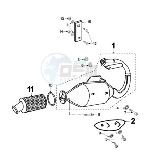 FIGHT LCT FR drawing EXHAUST