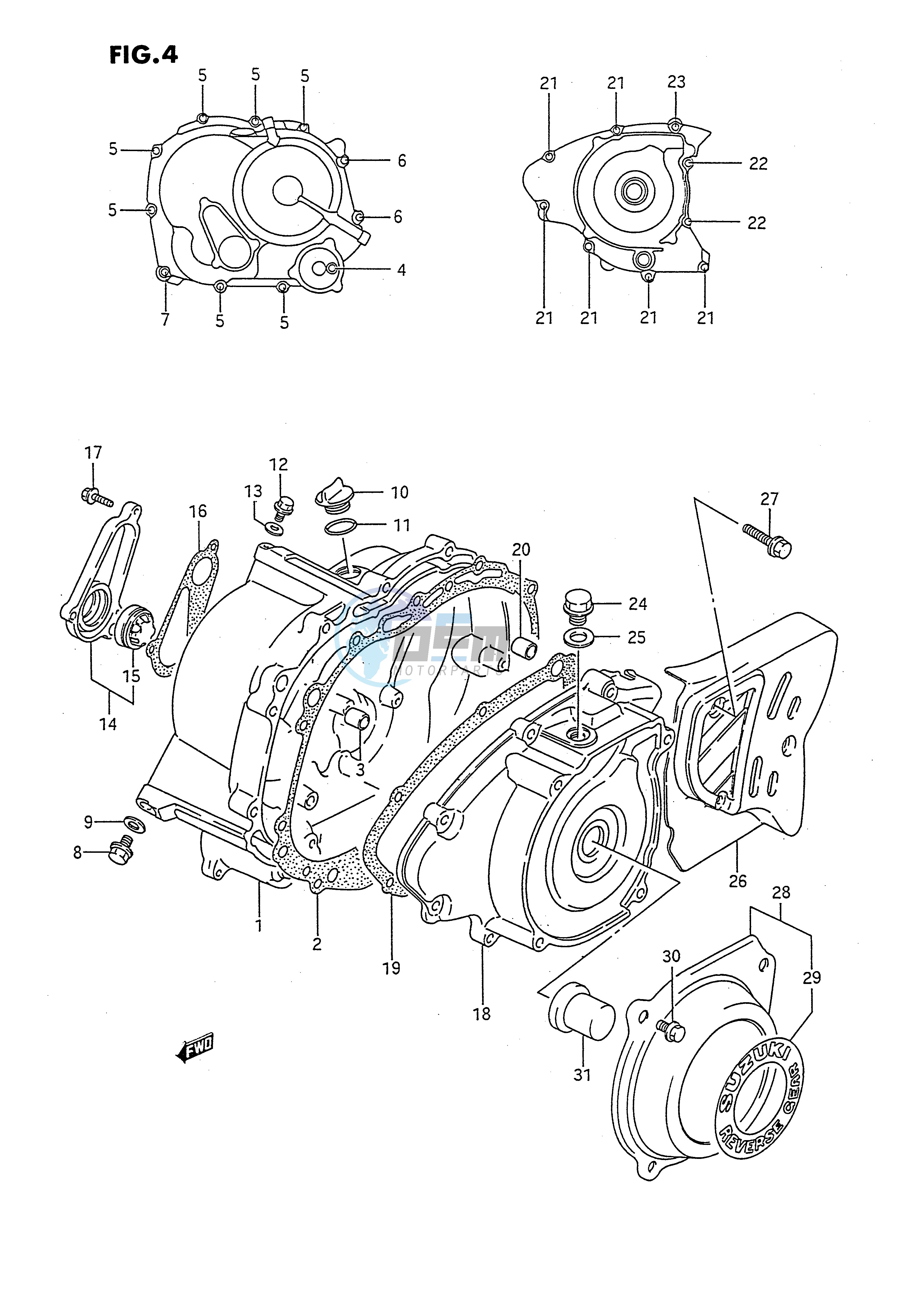 CRANKCASE COVER