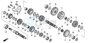 NT700VA drawing TRANSMISSION