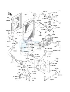 VN 800 G [VULCAN 800 DRIFTER] (E1-E5) [VULCAN 800 DRIFTER] drawing RADIATOR