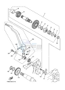 YZ250X (BF1T) drawing STARTER