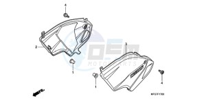 CB600FA39 Europe Direct - (ED / ABS ST 25K) drawing SIDE COVER