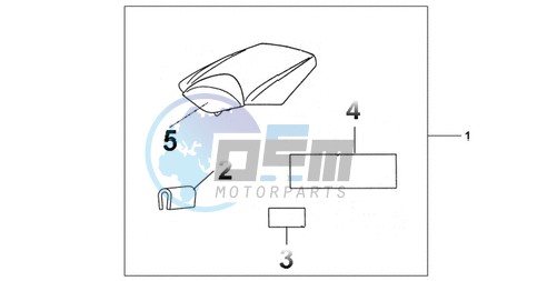 SEAT COWL *R334*