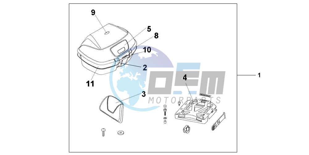 TOP BOX 45L