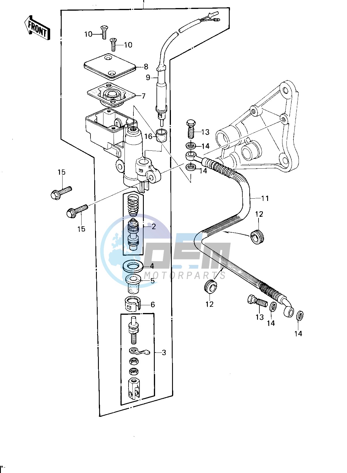 REAR MASTER CYLINDER