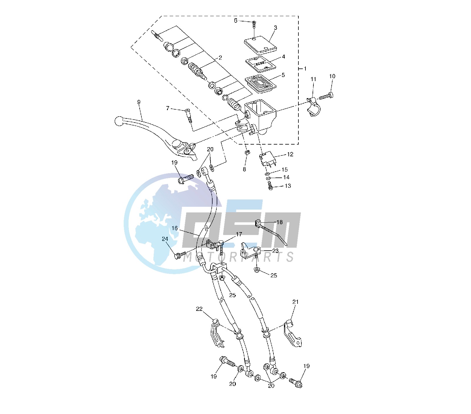 FRONT MASTER CYLINDER 1