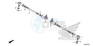 TRX420TMD TRX420 Europe Direct - (ED) drawing TIE ROD