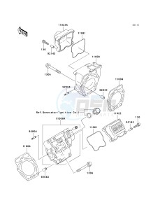 KAF 620 R [MULE 4010 TRANS4X4] (R9F-RAFA) RAF drawing CYLINDER HEAD