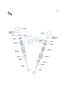 ZX 1200 A [NINJA ZX-12R] (A2) [NINJA ZX-12R] drawing VALVE-- S- -