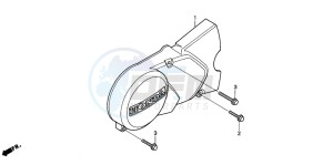 C90M drawing LEFT CRANKCASE COVER (C90P/T)