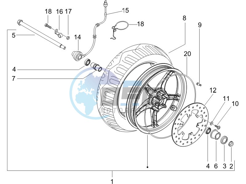 Front wheel