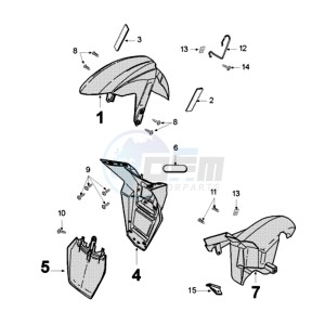 FIGHT 3 LCN drawing FENDERS