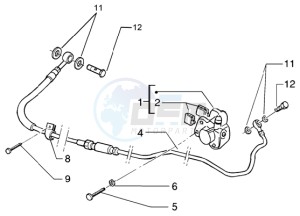 Runner 200 VXR 4t drawing Rear caliper