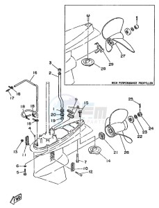 115B drawing PROPELLER-HOUSING-AND-TRANSMISSION-2