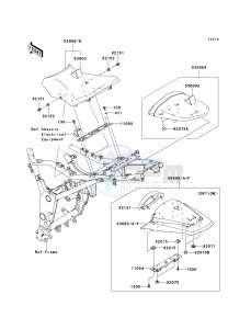 EX250 J [NINJA 250R] (J8F-J9FA) J8F drawing SEAT