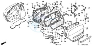 GL1800A France - (F / CMF) drawing SADDLEBAG