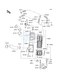 JET SKI ULTRA 300LX JT1500JBF EU drawing Inter Cooler