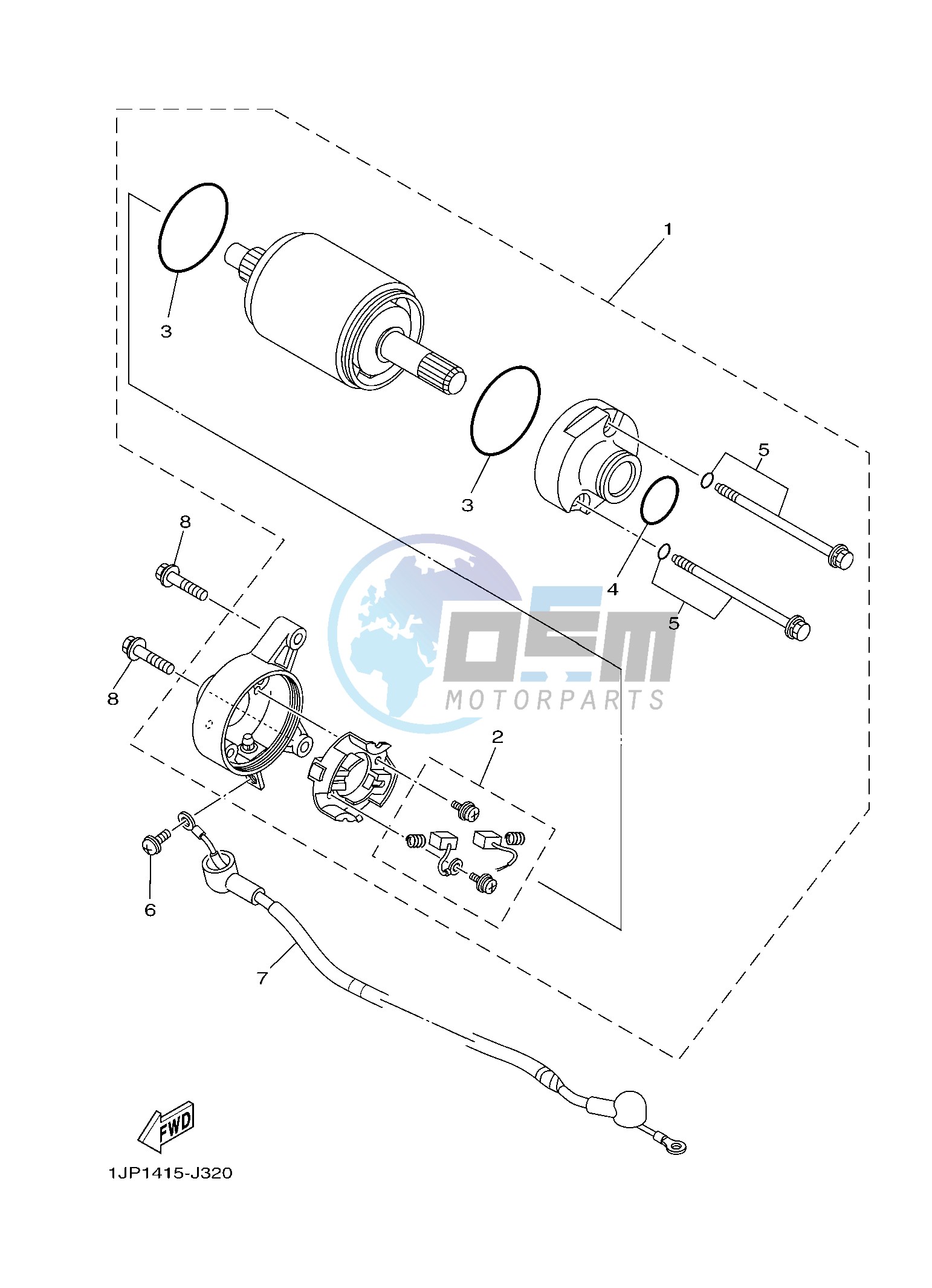 STARTING MOTOR