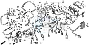 VTX1800C drawing WIRE HARNESS