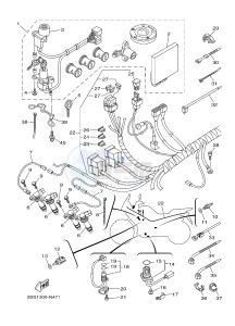 XT1200Z SUPER TENERE ABS (BP83) drawing ELECTRICAL 1