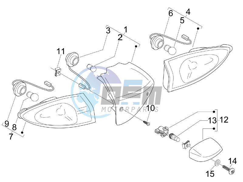 Tail light - Turn signal lamps