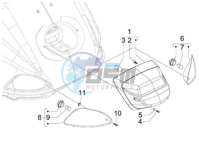 Tail light - Turn signal lamps