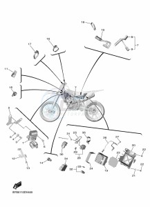 YZ250F (B7BL) drawing ELECTRICAL 2