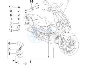 Runner 125 VX 4t Race e3 drawing Main cable harness