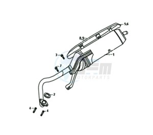 FIDDLE III 50 45KMH (L8) EU EURO4 drawing EXHAUST