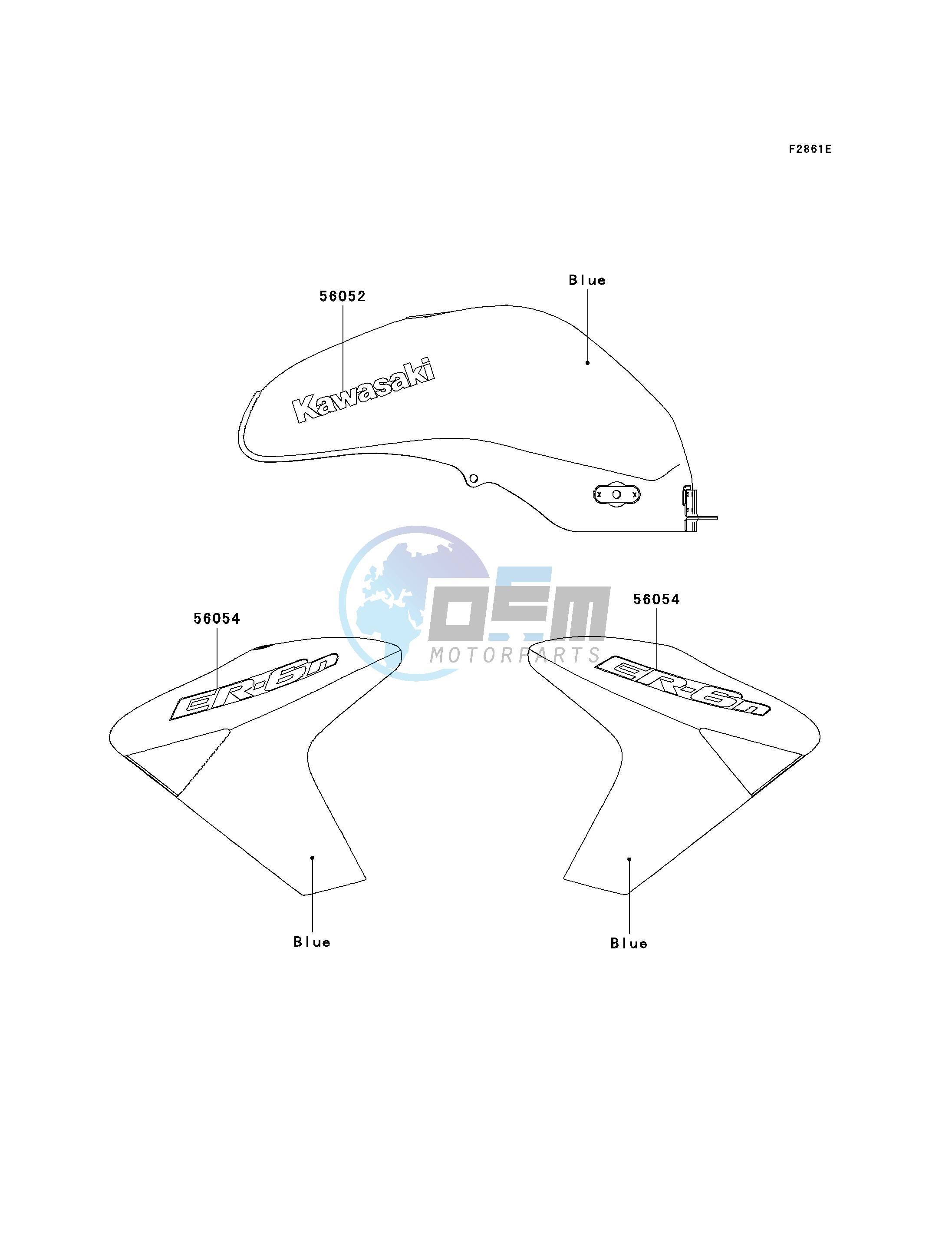 DECALS-- BLUE- --- A8F- -