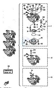 60FE-60FET drawing CARBURETOR