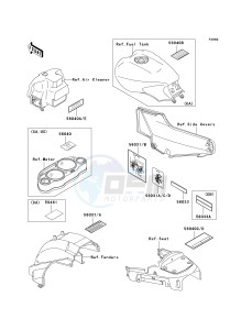 ZG 1000 A [CONCOURS] (A6F) A6F drawing LABELS