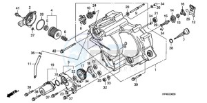 TRX420FEA Australia - (U / 4WD) drawing FRONT CRANKCASE COVER