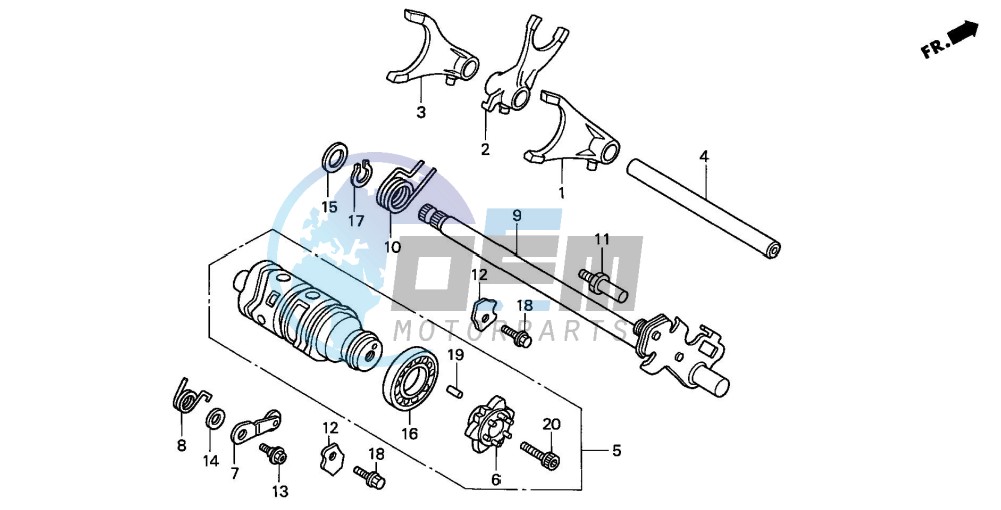 GEARSHIFT DRUM