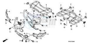 TRX500FPE9 Australia - (U / PS) drawing CARRIER