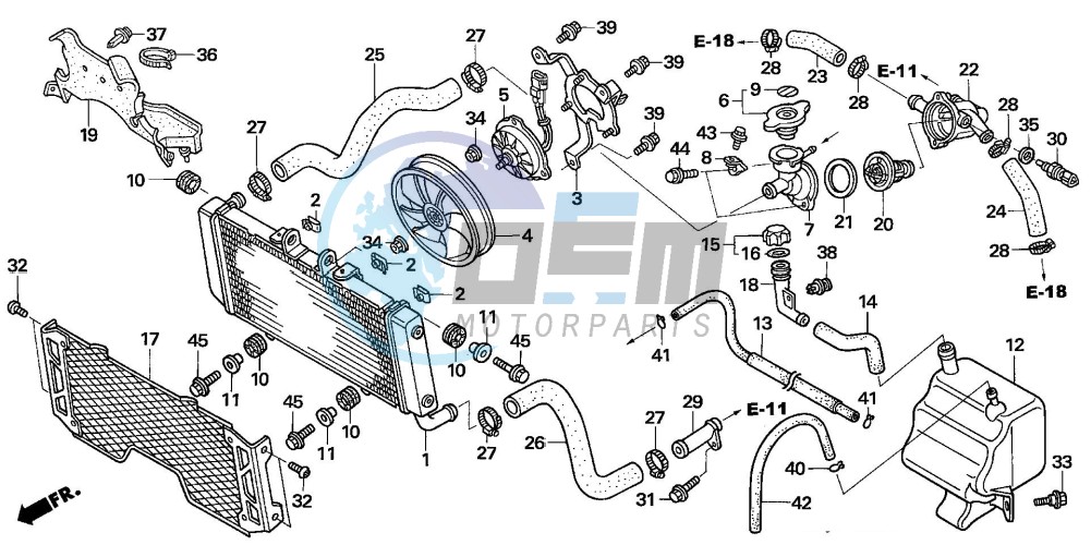 RADIATOR (CB1300A/SA)