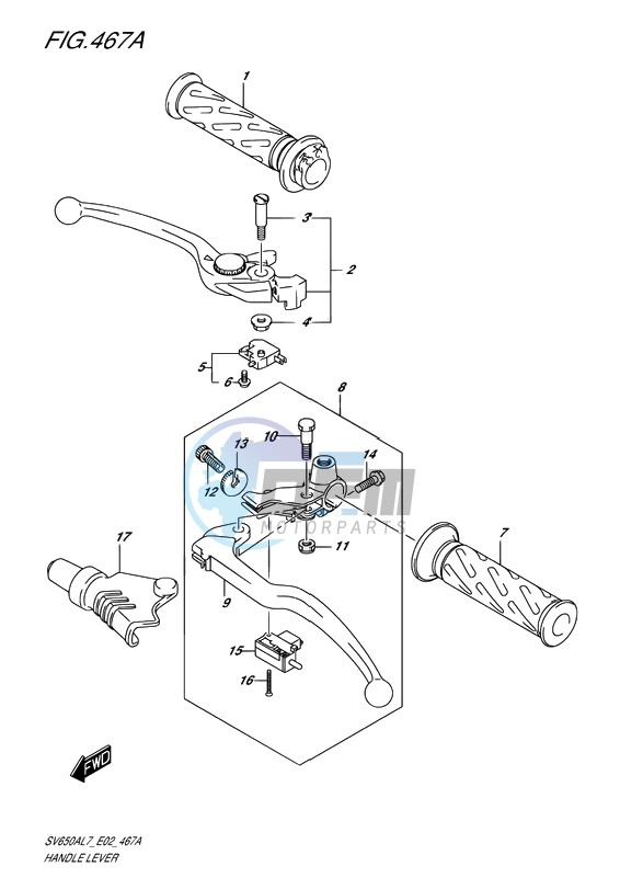 HANDLE LEVER