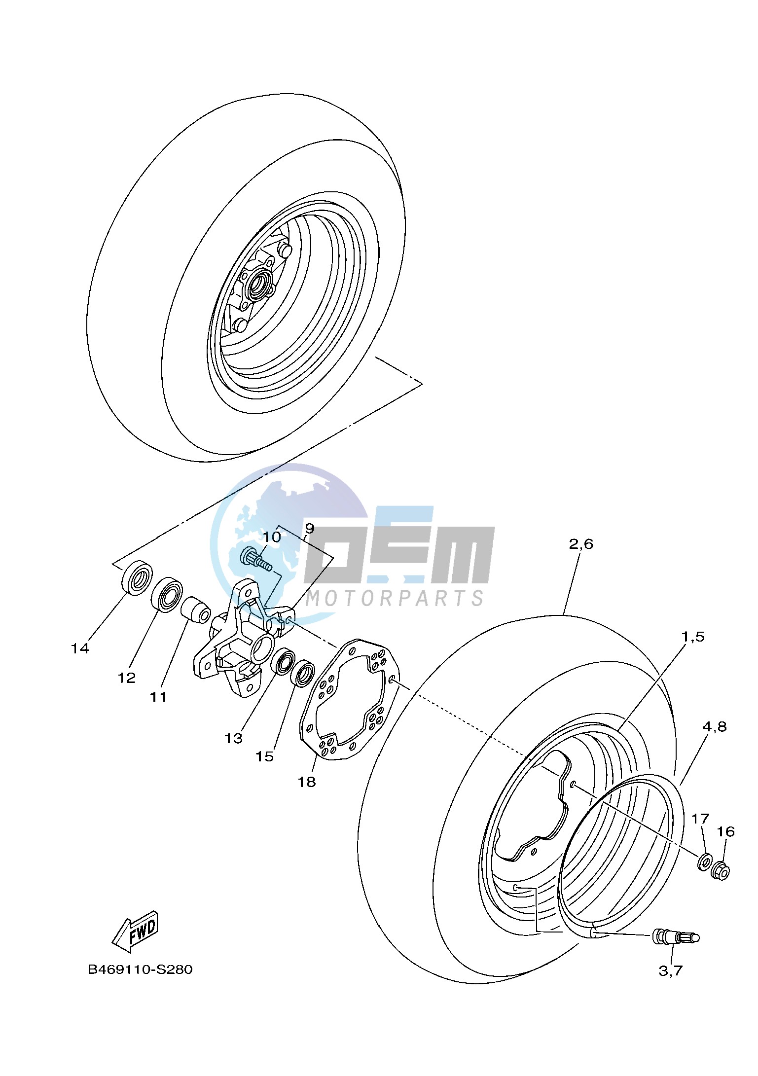 FRONT WHEEL