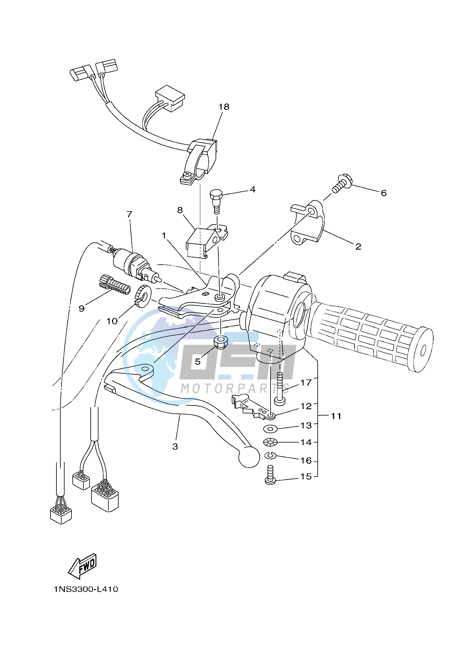 HANDLE SWITCH & LEVER