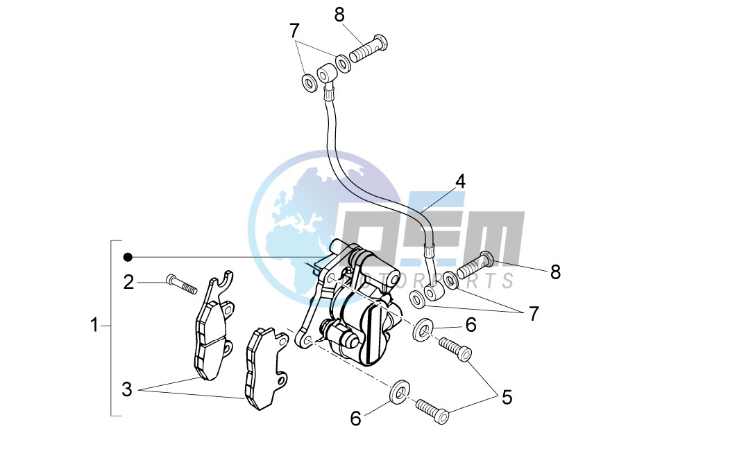 Front caliper I