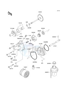 ZX 600 J [NINJA ZX-6R] (J1-J3) [NINJA ZX-6R] drawing OIL PUMP_OIL FILTER