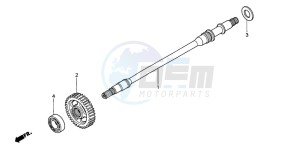 TRX680FA drawing FINAL SHAFT